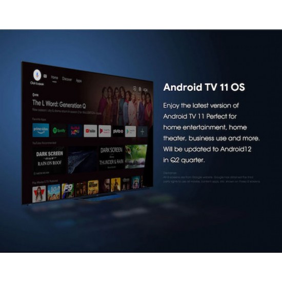 Mecool TV Box 4K UHD με WiFi USB 2.0 (2GB/32GB) με Λειτουργικό Android και Google Assistant (MCL-KM7SE)