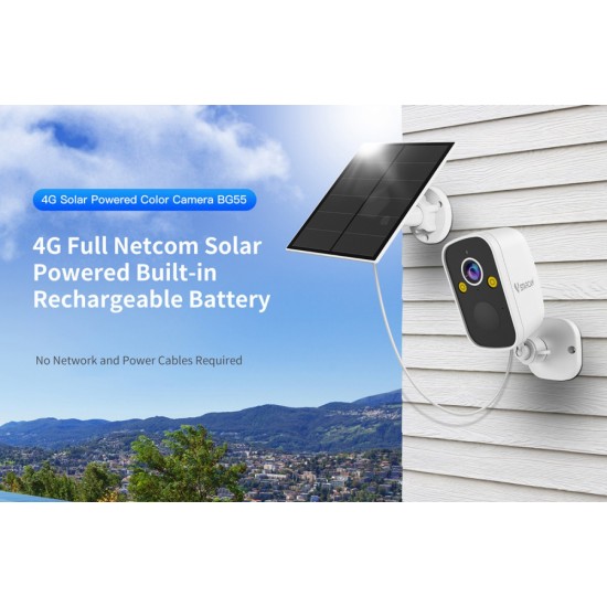 Vstarcam BG55 IP Κάμερα Παρακολούθησης 4G Full HD+ 3MP Αδιάβροχη Μπαταρίας με Αμφίδρομη Επικοινωνία και Φακό 2.8mm 4G