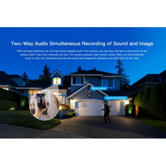 Vstarcam BG55 IP Κάμερα Παρακολούθησης 4G Full HD+ 3MP Αδιάβροχη Μπαταρίας με Αμφίδρομη Επικοινωνία και Φακό 2.8mm 4G