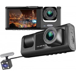 Powertech Κάμερες Αυτοκινήτου Μπροστινή / Καμπίνας / Οπισθοπορείας με 2