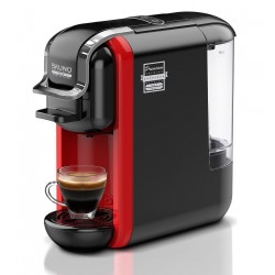 Bruno Μηχανή Espresso 3 σε 1 Hot & Cold 1450W Πίεσης 19bar Κόκκινη BRN-0214