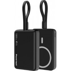 Powertech MagSafe Power Bank 10000mAh 20W (PT-1376) Μαύρο