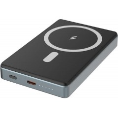 Powertech MagSafe Power Bank 10000mAh 20W (PT-1377) Γκρι