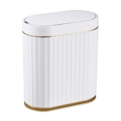 HOME USE κάδος απορριμμάτων HUH-0226 με φωτοκύτταρο, 7lt, λευκός