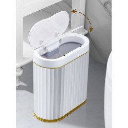 HOME USE κάδος απορριμμάτων HUH-0226 με φωτοκύτταρο, 7lt, λευκός