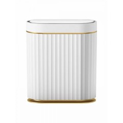 HOME USE κάδος απορριμμάτων HUH-0226 με φωτοκύτταρο, 7lt, λευκός