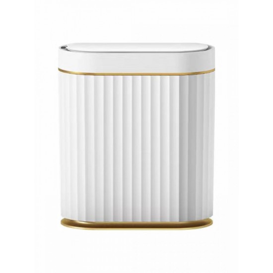 HOME USE κάδος απορριμμάτων HUH-0226 με φωτοκύτταρο, 7lt, λευκός