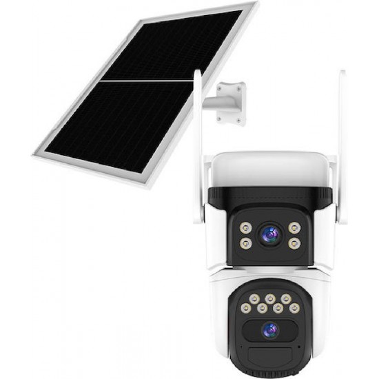 Vstarcam IP Dual Κάμερα Παρακολούθησης Wi-Fi Full HD+ 3MP Αδιάβροχη Μπαταρίας με Αμφίδρομη Επικοινωνία και Φακό 4mm (CB621DR)
