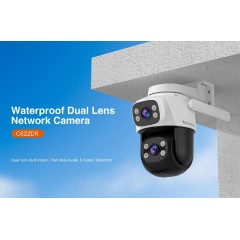 VSTARCAM smart κάμερα C622DR, dual lens, 2MP, WiFi, SD, PTZ, IP66