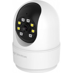 Vstarcam C4 IP Κάμερα Παρακολούθησης Wi-Fi Full HD 1080p με Αμφίδρομη Επικοινωνία και Φακό 4mm (VSC-C4) White