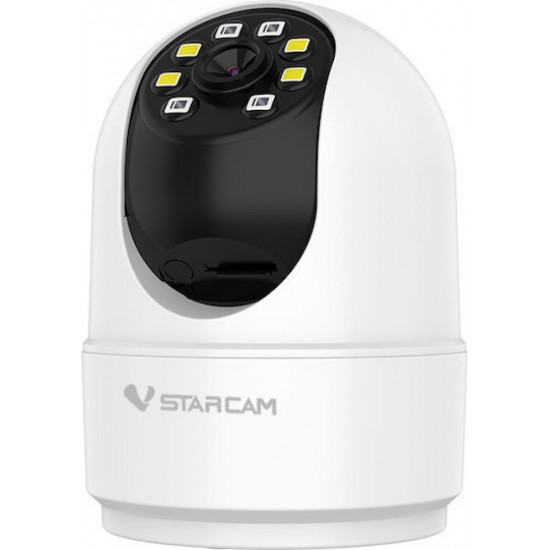Vstarcam C4 IP Κάμερα Παρακολούθησης Wi-Fi Full HD 1080p με Αμφίδρομη Επικοινωνία και Φακό 4mm (VSC-C4) White