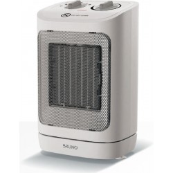 BRUNO κεραμικό αερόθερμο BRN-0255, 2000W, με θερμοστάτη/ανεμιστήρα/αυτόματη περιστροφή, λευκό