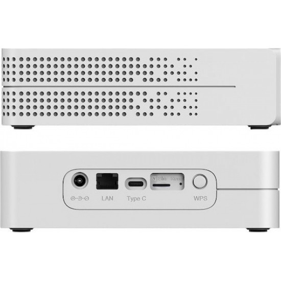 Powertech 5G Mobile Router WiFi 6, AX1800 Dual Band 4000mAh (PT-1511) White