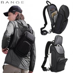 Bange 7565 Ανδρική Τσάντα Στήθους Μαύρη