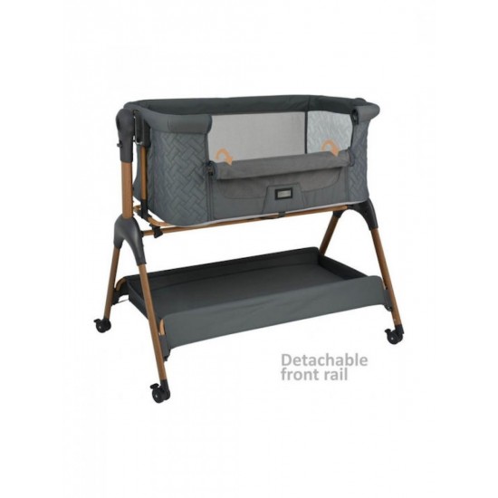 Bebe Stars Λίκνο Μωρού Style Smoked Grey 847-186
