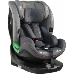 Bebe Stars I-Revo Καθισματάκι Αυτοκινήτου i-Size με Isofix Grey