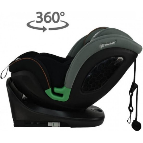 Bebe Stars I-Revo Καθισματάκι Αυτοκινήτου i-Size με Isofix Olive