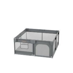 Bebe Stars Playzen Πάρκο για Mωρά Tετράγωνο 150x150cm (880*100) Grey