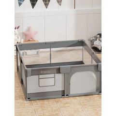 Bebe Stars Playzen Πάρκο για Mωρά Tετράγωνο 150x150cm (880*100) Grey