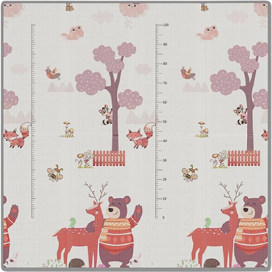 Bebe Stars Χαλάκι Δραστηριοτήτων για Νεογέννητα (MxΠxΥ) 150x150x1cm (100-503)