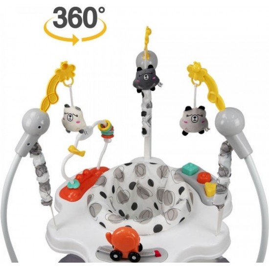 Bebe Stars Baby Jumper Panda με Ήχους για 6+ Μηνών 4107 Bebe Stars Baby Jumper Panda με Ήχους για 6+ Μηνών 4107