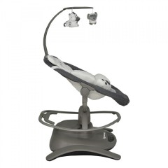 Bebe Stars Κούνια Ηλεκτρική Imagine 2 In 1 Grey
