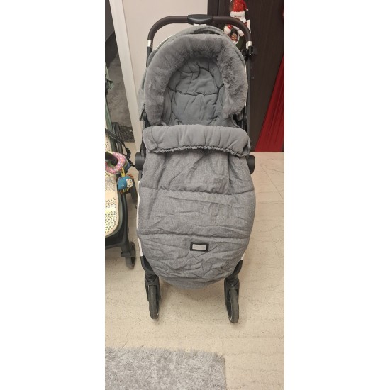 Bebe Stars Ποδόσακος Καροτσιού Γκρι 507-186