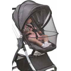 Bebe Stars Κουνουπιέρα Καροτσιού από Τούλι 150x76εκ. Μαύρη