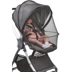 Bebe Stars Κουνουπιέρα Καροτσιού από Τούλι 150x76εκ. Μαύρη