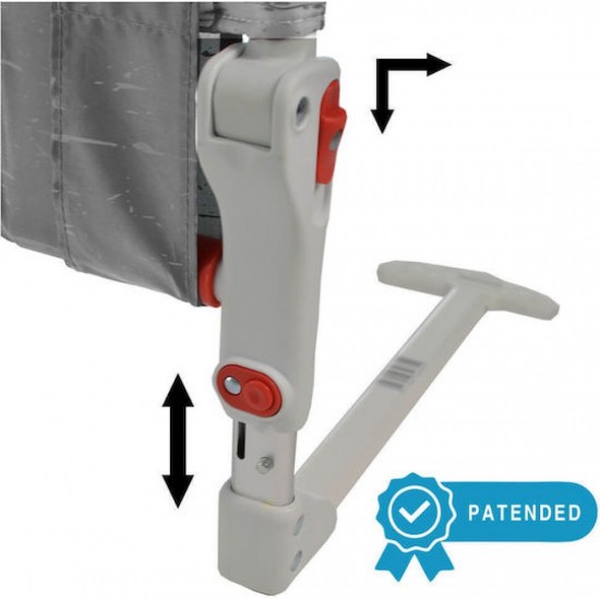 Bebe Stars Προστατευτικό Κάγκελο Μπάρα για Παιδικό Κρεβάτι 140cm (723-186) Swan