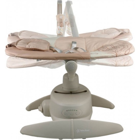 Bebe Stars Ηλεκτρικό Relax Μωρού Cozy με Μουσική για Παιδί έως 9kg Mocha