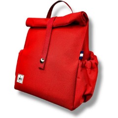 The Lunch Bags Original Ισοθερμική Τσάντα Χειρός 5 λίτρων Μ24 x Π16 x Υ21εκ. Full Red