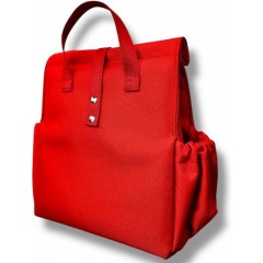 The Lunch Bags Original Ισοθερμική Τσάντα Χειρός 5 λίτρων Μ24 x Π16 x Υ21εκ. Full Red