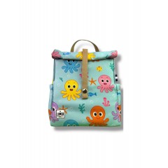 The Lunch Bags Lunchbags Σχολική Ισοθερμική Θήκη Φαγητού 5lt 21x16x24cm Γαλάζια