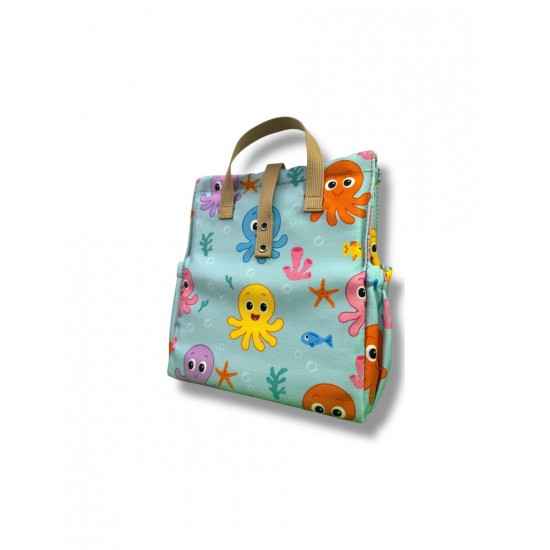 The Lunch Bags Lunchbags Σχολική Ισοθερμική Θήκη Φαγητού 5lt 21x16x24cm Γαλάζια