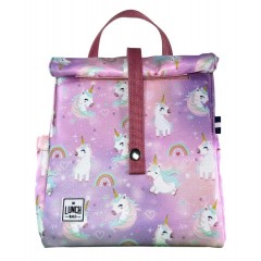 The Lunch Bags Σχολική Ισοθερμική Θήκη Φαγητού 5lt Rainbow Unicorn