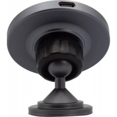 Vivid Magnetic Wireless Car Charger and Holder 15W (LQM-20240510-5) Dark Gray