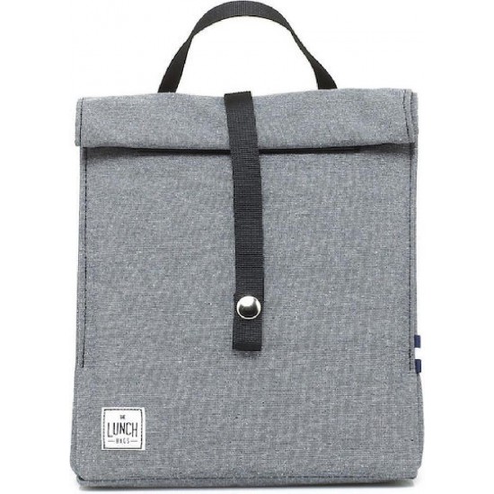 The Lunch Bags Original Ισοθερμική Τσάντα Χειρός 5 λίτρων Μ24 x Π16 x Υ24εκ. Stone Grey