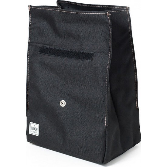The Lunch Bags Original Ισοθερμική Τσάντα Χειρός 5 λίτρων Μ24 x Π16 x Υ21εκ. Black