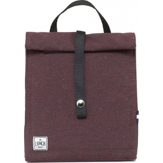 The Lunch Bags Σχολική Ισοθερμική Θήκη Φαγητού 5lt 21x16x24cm Cabernet