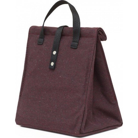 The Lunch Bags Σχολική Ισοθερμική Θήκη Φαγητού 5lt 21x16x24cm Cabernet