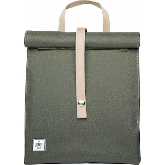 The Lunch Bags Original Plus Ισοθερμική Τσάντα Χειρός 8 λίτρων Μ28 x Π19 x Υ26εκ. Olive