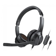 Creative Chat USB On Ear Multimedia Headset (51EF0980AA000) Μαύρα