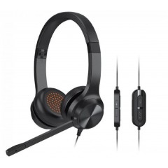 Creative Chat USB On Ear Multimedia Headset (51EF0980AA000) Μαύρα