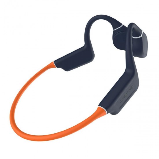 Creative Outlier Free Pro+ Wireless Bone Conduction Headphones (51EF1081AA002) Midnight Blue / Fiery Orange