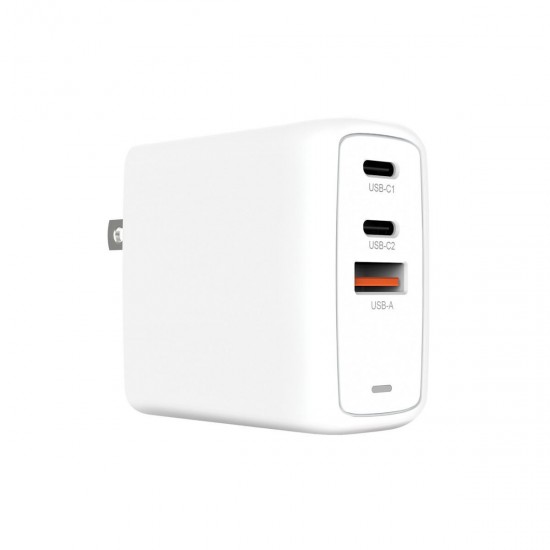 Creative 67W GaN Charger Χωρίς Καλώδιο με 1 θύρα USB-A και 2 θύρες USB-C (51MZ0515AA000) White