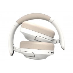 Creative Zen Hybrid 2 Ασύρματα/Ενσύρματα Over Ear Ακουστικά με 67 ώρες Λειτουργίας και Quick Charge Cream (51EF1140AA000)