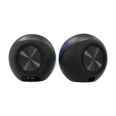 Creative Pebble X Ηχεία Υπολογιστή 2.0 με RGB Φωτισμό και Bluetooth 30W (51MF1715AA000) Μαύρο