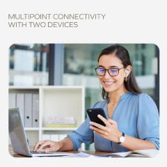 Creative Zen Air SXFI In-Ear Bluetooth Handsfree (51EF1180AA000) Γκρί