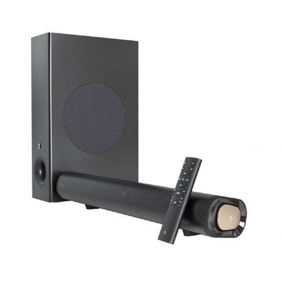 Creative Stage Pro Soundbar 2.1 Bluetooth και HDMI 160W με Ασύρματο Subwoofer και Τηλεχειριστήριο (51MF8495AA000) Μαύρο